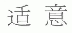 适意