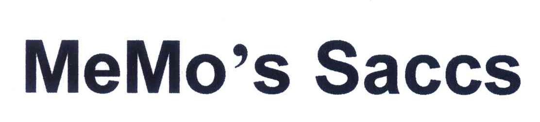 MEMO&rsquo;S SACCS