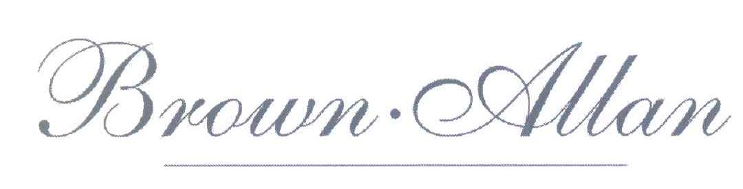 BROWN&middot;ALLAN