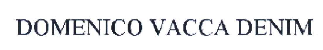 DOMENICO VACCA DENIM