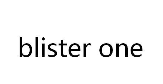 BLISTER ONE