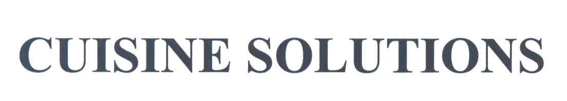 CUISINE SOLUTIONS