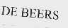 DE BEERS