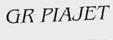 GR PIAJET