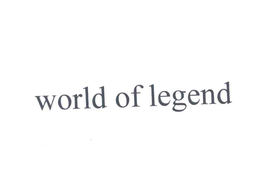 WORLD OF LEGEND