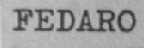 FEDARO