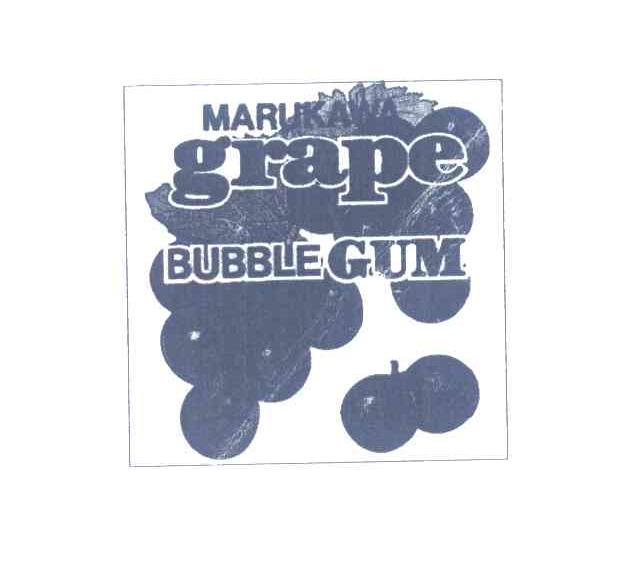 MARUKAWA;GRAPE BUBBLE GUM
