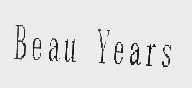 BEAU YEARS