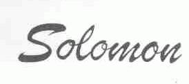 SOLOMON