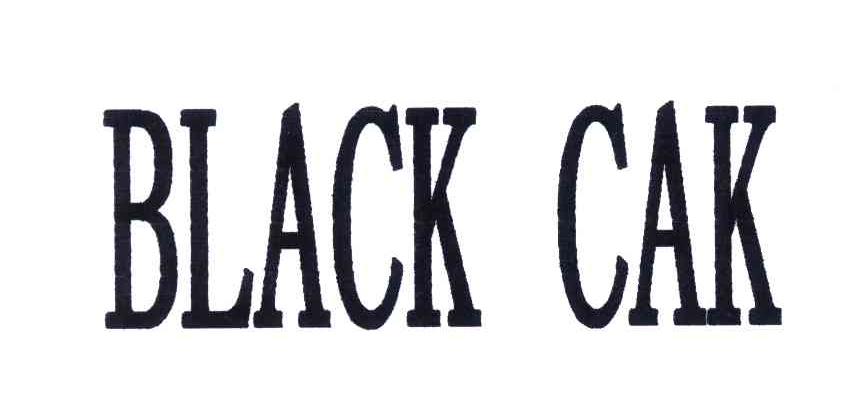 BLACK CAK