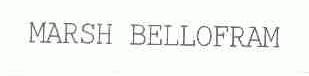 MARSH BELLOFRAM