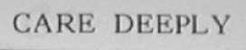 CARE DEEPLY