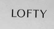 LOFTY