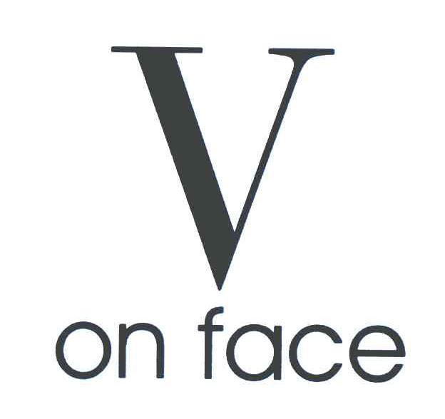V ON FACE