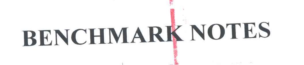 BENCHMARK NOTES