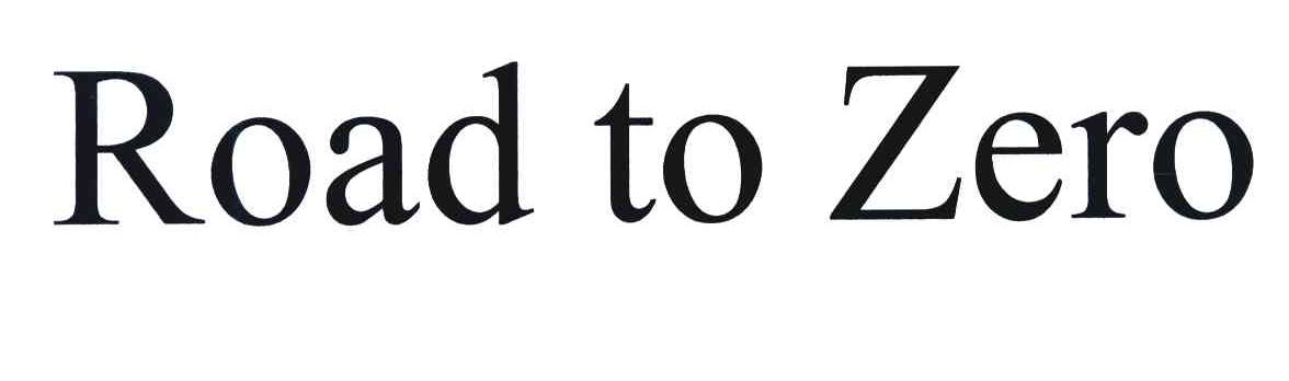 ROAD TO ZERO