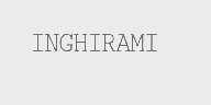 INGHIRAMI