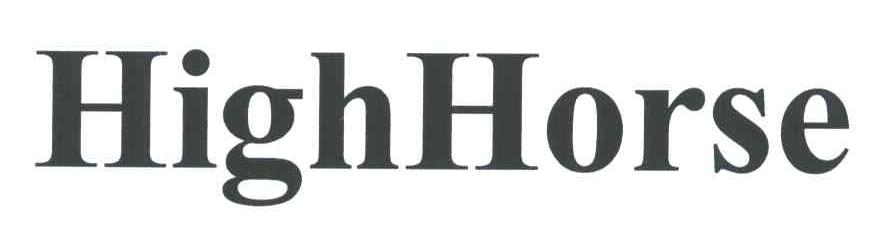 HIGHHORSE
