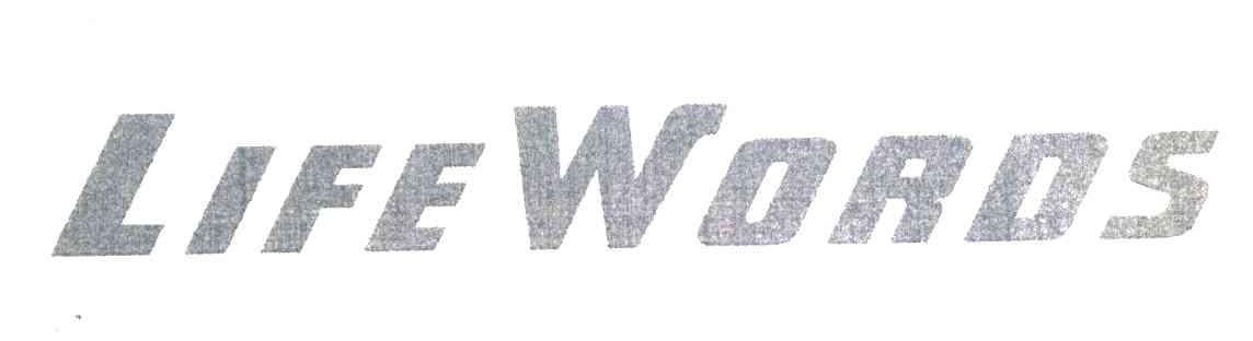 LIFE WORDS