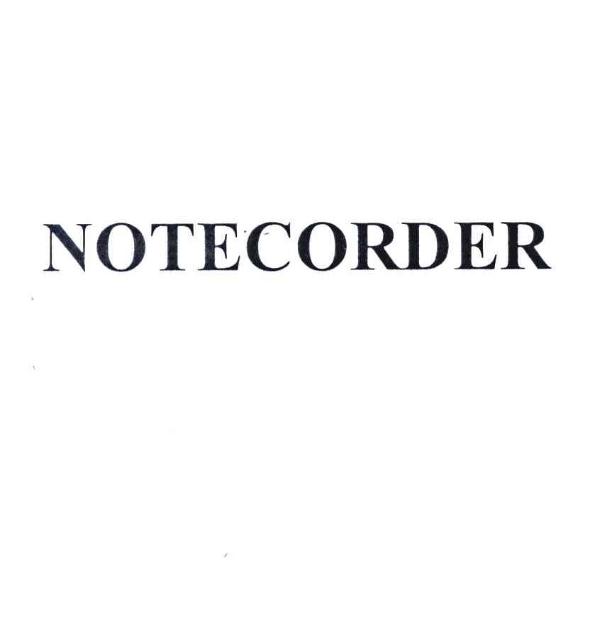 NOTECORDER