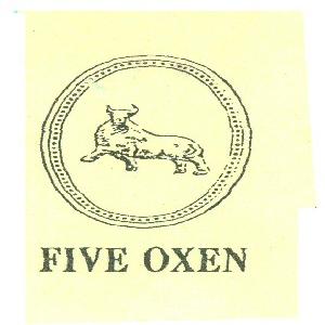 FIVE OXEN
