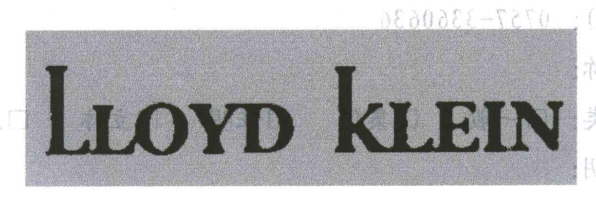 LLOYD KLEIN