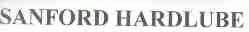SANFORD HARDLUBE