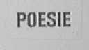 POESIE