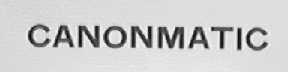 CANONMATIC