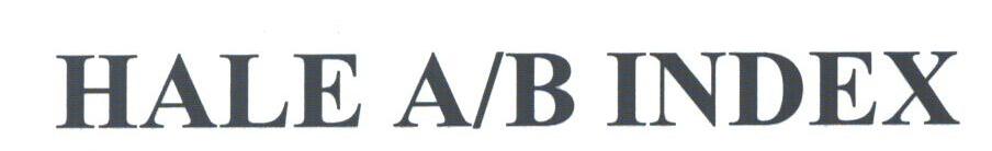 HALE A/B INDEX