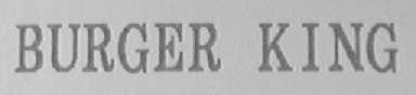 BURGER KING
