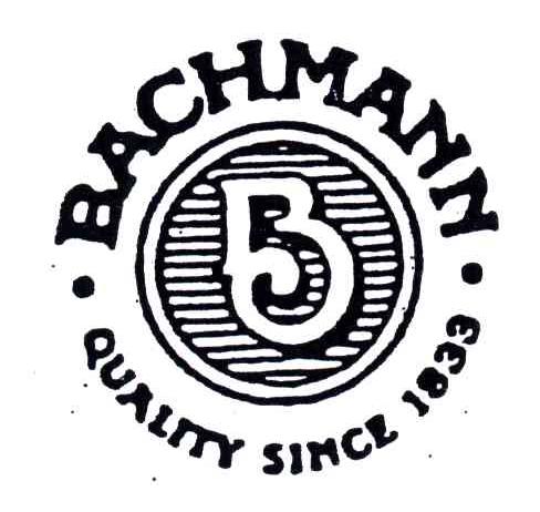 BACHMANN QUALITY SINCE1833;1833