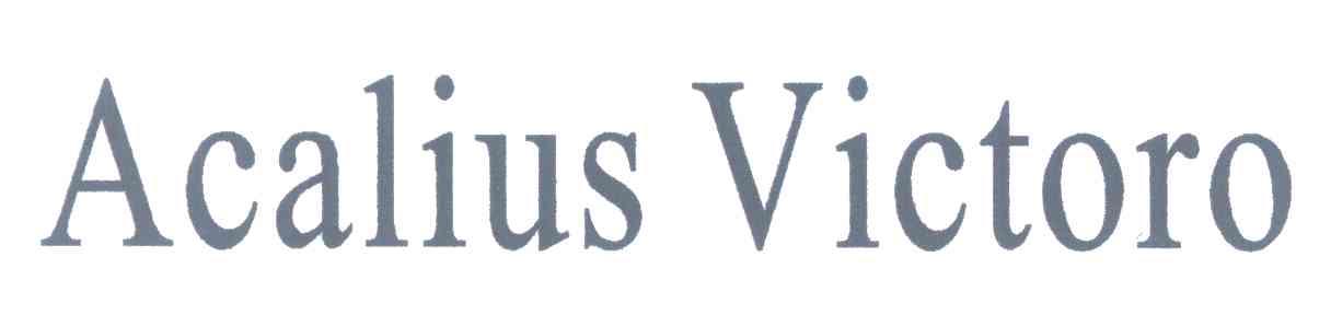 ACALIUS VICTORO