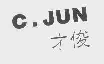 才俊   C.JUN