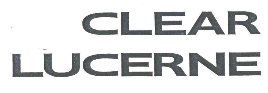 CLEAR LUCERNE