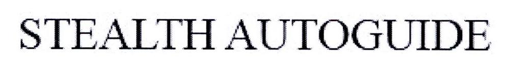 STEALTH AUTOGUIDE
