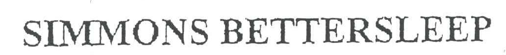 SIMMONS BETTERSLEEP
