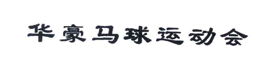 华豪马球运动会