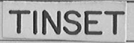 TINSET