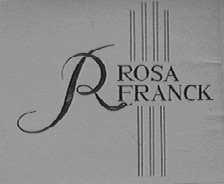 ROSA FRANCK