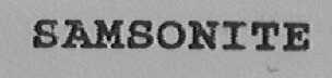 SAMOSONITE