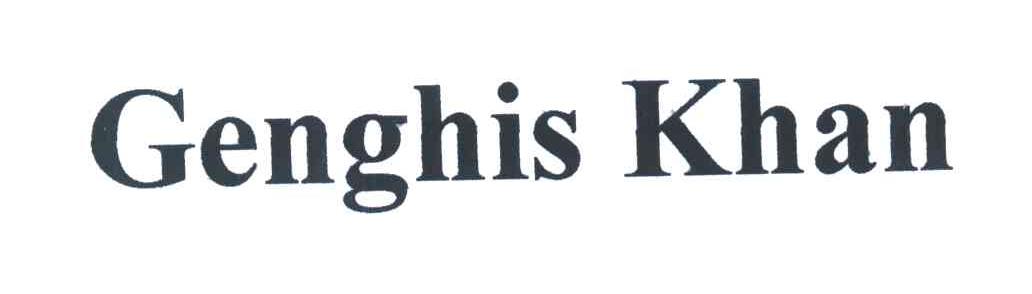 GENGHIS KHAN
