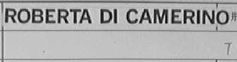 ROBERTA DI CAMERINO