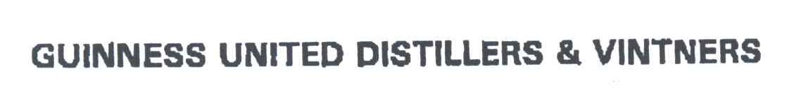 GUINNESS UNITED DISTILLERS & VINTNERS