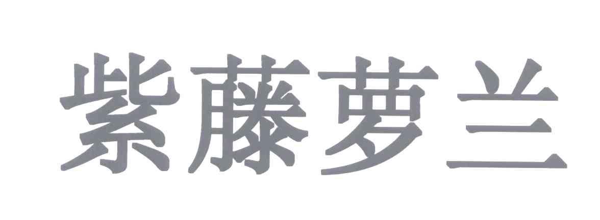 紫藤萝兰