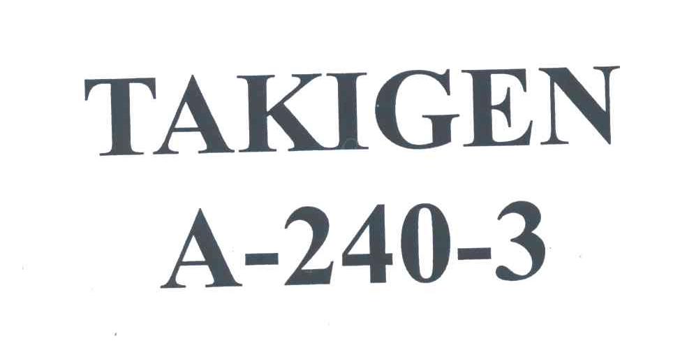 TAKIGEN;A-240-3