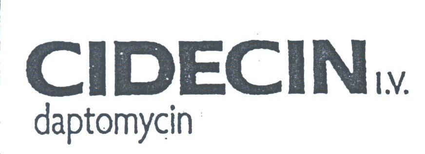 CIDECIN I.V.DAPTOMYCIN