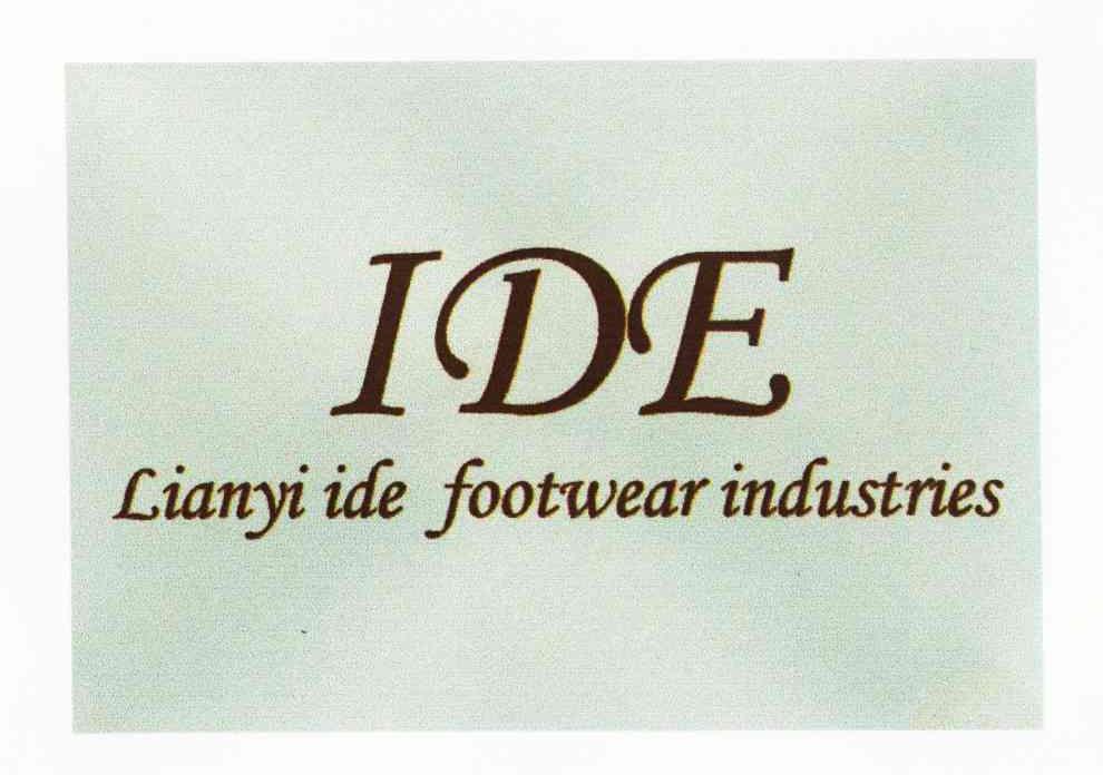 IDE LIANYI IDE FOOTWEAR INDUSTRIES