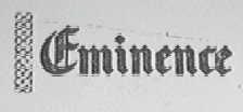 EMINENCE IN GATHIA TELLERS