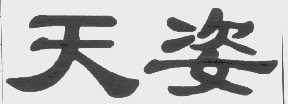 天姿
